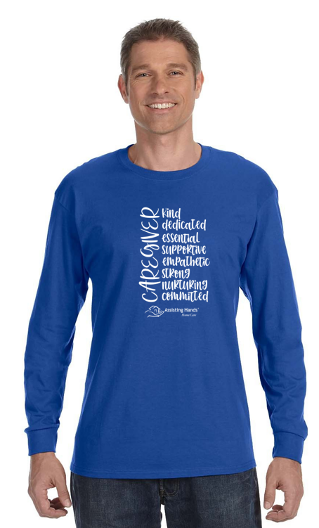 Assisting Hands Caregiver Attribute List Long Sleeve T Shirt - Unisex