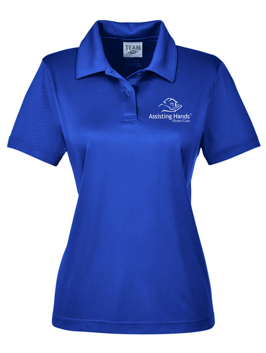 Assisting Hands Ladies Polyester Moisture Wicking Polo TT51W