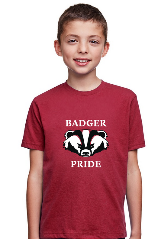 Beebe Badgers Youth T-Shirt-5480